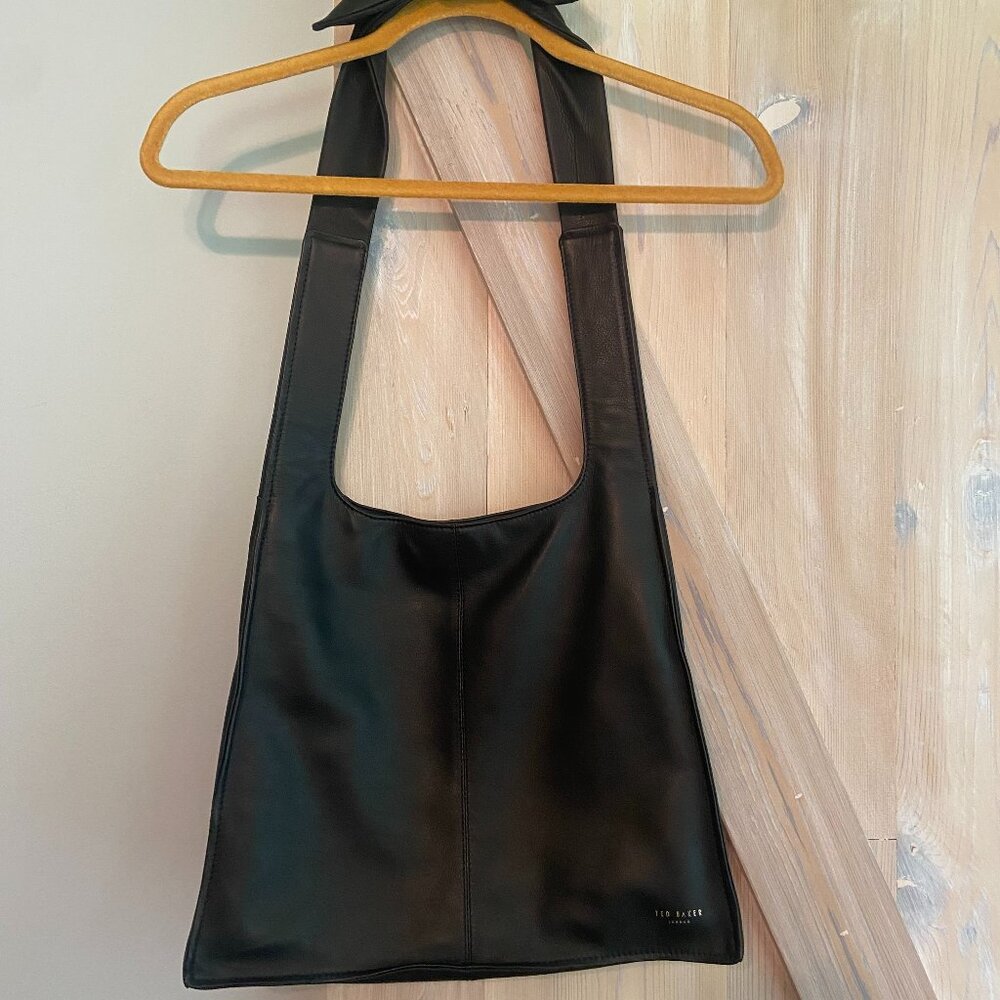 Ted Baker London All Leather Slouchy Tote Bag - NEW, NEVER USED
